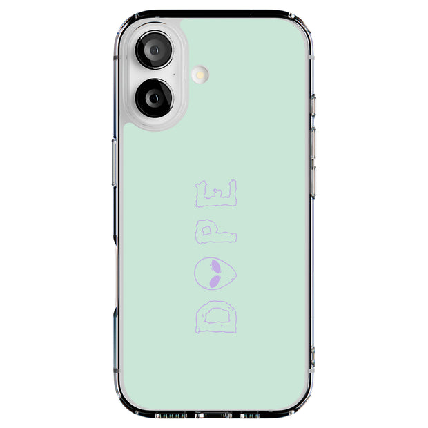 Dope Alien Tough Cases For Apple iPhone (17, 16, 15, 14, 13, 12, 11, X, SE, 8, 7/ Air, Plus, Pro, Max, Mini, XR, XS), Print in USA