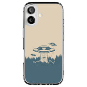 Alien Kidnap Tough Cases For Apple iPhone (17, 16, 15, 14, 13, 12, 11, X, SE, 8, 7/ Air, Plus, Pro, Max, Mini, XR, XS), Print in USA