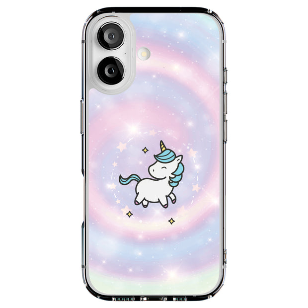 Swirl Unicorn Tough Cases For Apple iPhone (17, 16, 15, 14, 13, 12, 11, X, SE, 8, 7/ Air, Plus, Pro, Max, Mini, XR, XS), Print in USA
