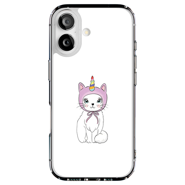 Unicorn Kitty Tough Cases For Apple iPhone (17, 16, 15, 14, 13, 12, 11, X, SE, 8, 7/ Air, Plus, Pro, Max, Mini, XR, XS), Print in USA