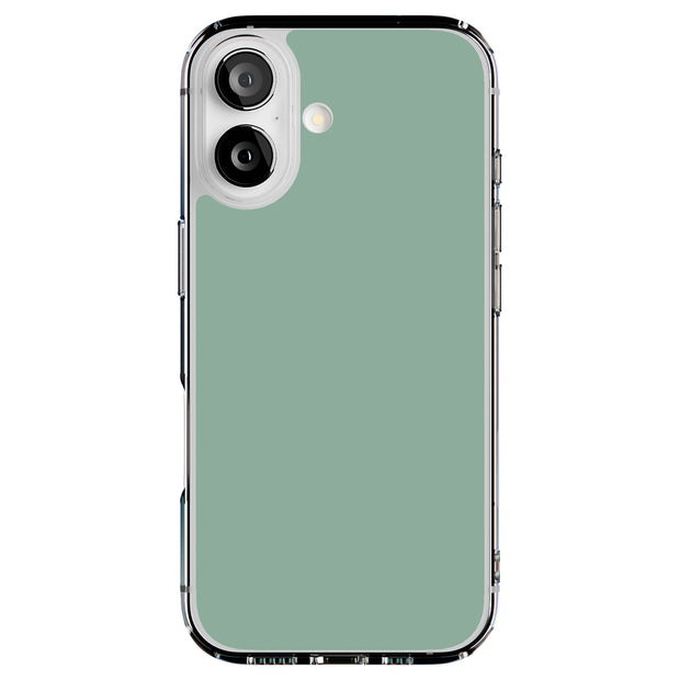 Sage Green Tough Cases For Apple iPhone (17, 16, 15, 14, 13, 12, 11, X, SE, 8, 7/ Air, Plus, Pro, Max, Mini, XR, XS), Print in USA