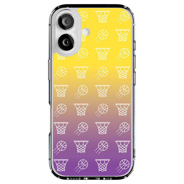 Basketball Tough Cases For Apple iPhone (17, 16, 15, 14, 13, 12, 11, X, SE, 8, 7/ Air, Plus, Pro, Max, Mini, XR, XS), Print in USA