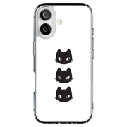Black Cat Tough Cases For Apple iPhone (17, 16, 15, 14, 13, 12, 11, X, SE, 8, 7/ Air, Plus, Pro, Max, Mini, XR, XS), Print in USA