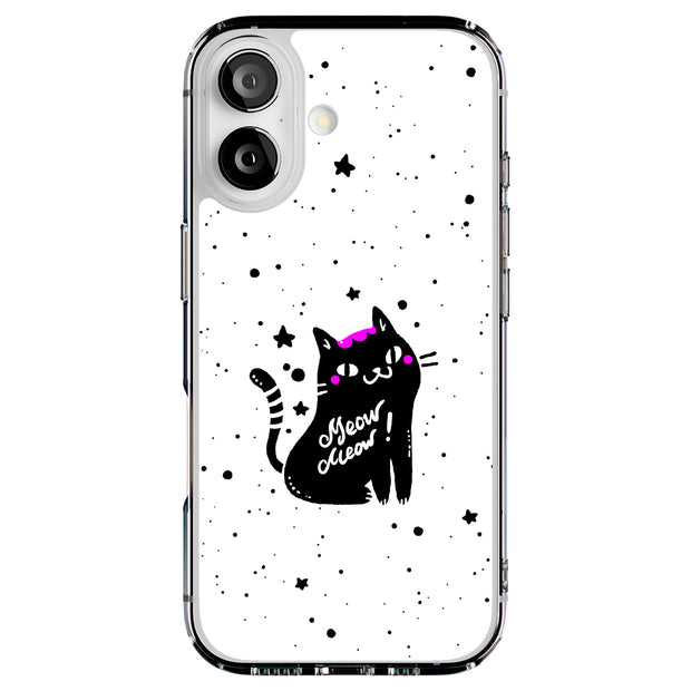 Meow Tough Cases For Apple iPhone (17, 16, 15, 14, 13, 12, 11, X, SE, 8, 7/ Air, Plus, Pro, Max, Mini, XR, XS), Print in USA