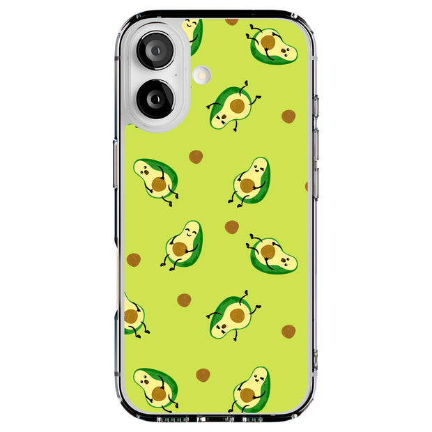 Avocado 2 Tough Cases For Apple iPhone (17, 16, 15, 14, 13, 12, 11, X, SE, 8, 7/ Air, Plus, Pro, Max, Mini, XR, XS), Print in USA