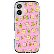Pink Avocado Tough Cases For Apple iPhone (17, 16, 15, 14, 13, 12, 11, X, SE, 8, 7/ Air, Plus, Pro, Max, Mini, XR, XS), Print in USA