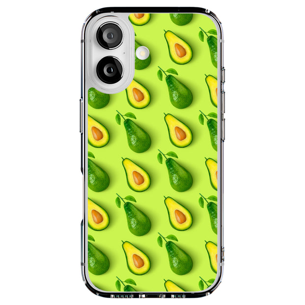 Funny Avocado 4 Tough Cases For Apple iPhone (17, 16, 15, 14, 13, 12, 11, X, SE, 8, 7/ Air, Plus, Pro, Max, Mini, XR, XS), Print in USA
