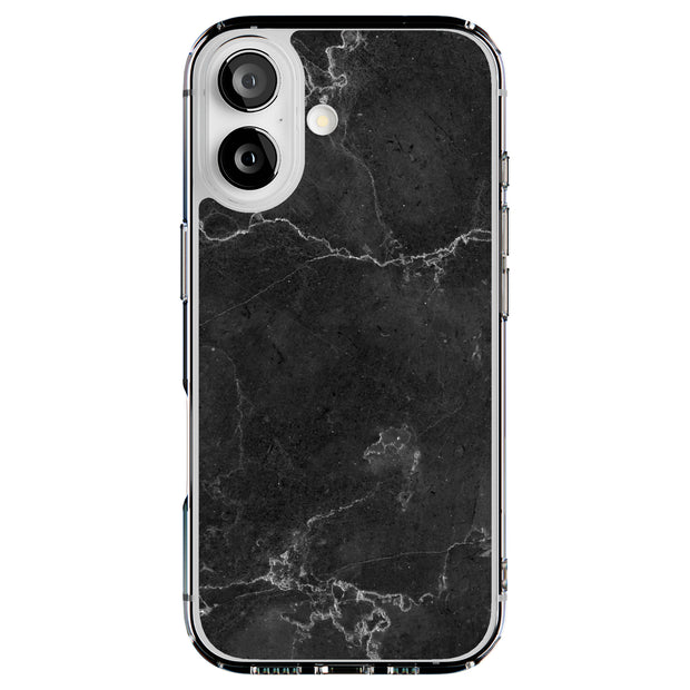 Black Marble 3 Tough Cases For Apple iPhone (17, 16, 15, 14, 13, 12, 11, X, SE, 8, 7/ Air, Plus, Pro, Max, Mini, XR, XS), Print in USA