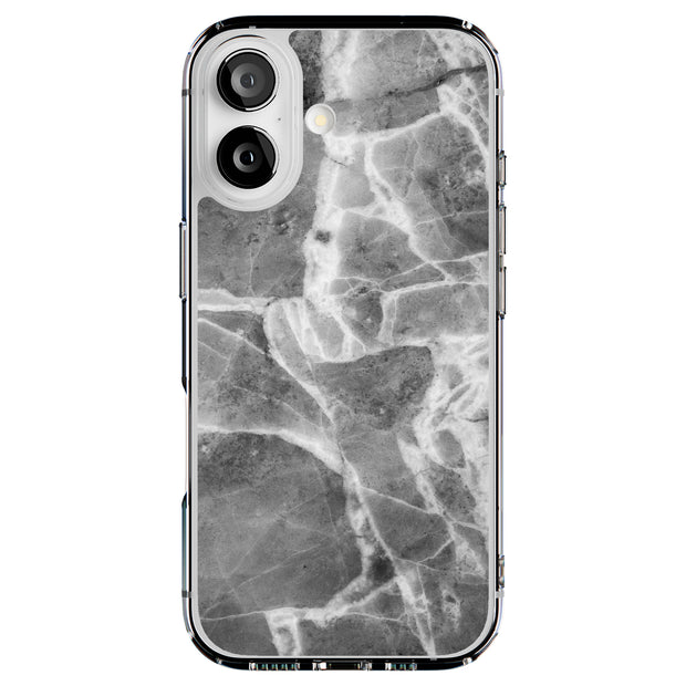 Black Marble 4 Tough Cases For Apple iPhone (17, 16, 15, 14, 13, 12, 11, X, SE, 8, 7/ Air, Plus, Pro, Max, Mini, XR, XS), Print in USA