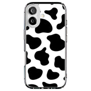 Cow Pattern Tough Cases For Apple iPhone (17, 16, 15, 14, 13, 12, 11, X, SE, 8, 7/ Air, Plus, Pro, Max, Mini, XR, XS), Print in USA