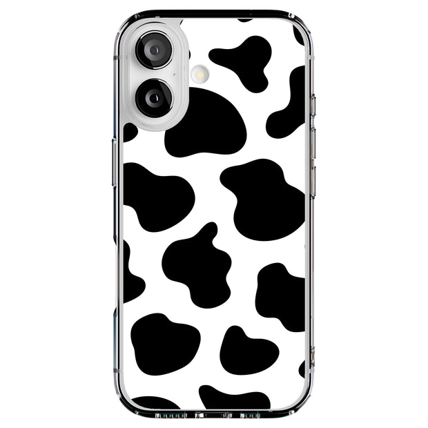 Cow Pattern Tough Cases For Apple iPhone (17, 16, 15, 14, 13, 12, 11, X, SE, 8, 7/ Air, Plus, Pro, Max, Mini, XR, XS), Print in USA