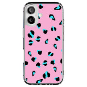 Pink Leopard 1 Tough Cases For Apple iPhone (17, 16, 15, 14, 13, 12, 11, X, SE, 8, 7/ Air, Plus, Pro, Max, Mini, XR, XS), Print in USA