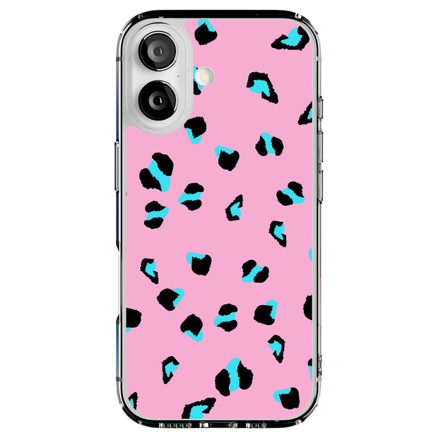 Pink Leopard 1 Tough Cases For Apple iPhone (17, 16, 15, 14, 13, 12, 11, X, SE, 8, 7/ Air, Plus, Pro, Max, Mini, XR, XS), Print in USA