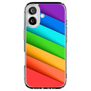 Rainbow Pride Tough Cases For Apple iPhone (17, 16, 15, 14, 13, 12, 11, X, SE, 8, 7/ Air, Plus, Pro, Max, Mini, XR, XS), Print in USA