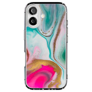 Colorful Marble Tough Cases For Apple iPhone (17, 16, 15, 14, 13, 12, 11, X, SE, 8, 7/ Air, Plus, Pro, Max, Mini, XR, XS), Print in USA