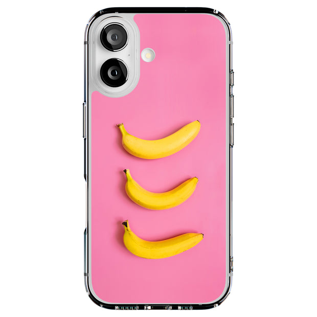 Three Bananas Tough Cases For Apple iPhone (17, 16, 15, 14, 13, 12, 11, X, SE, 8, 7/ Air, Plus, Pro, Max, Mini, XR, XS), Print in USA