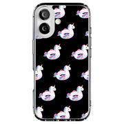 Cartoon Unicorn Tough Cases For Apple iPhone (17, 16, 15, 14, 13, 12, 11, X, SE, 8, 7/ Air, Plus, Pro, Max, Mini, XR, XS), Print in USA