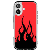Fire Flames Tough Cases For Apple iPhone (17, 16, 15, 14, 13, 12, 11, X, SE, 8, 7/ Air, Plus, Pro, Max, Mini, XR, XS), Print in USA