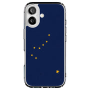 Alaska Flag Tough Cases For Apple iPhone (17, 16, 15, 14, 13, 12, 11, X, SE, 8, 7/ Air, Plus, Pro, Max, Mini, XR, XS), Print in USA