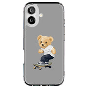 Thrasher Teddy Tough Cases For Apple iPhone (17, 16, 15, 14, 13, 12, 11, X, SE, 8, 7/ Air, Plus, Pro, Max, Mini, XR, XS), Print in USA