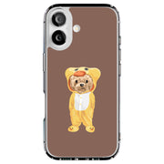 Duck Teddy Bear Tough Cases For Apple iPhone (17, 16, 15, 14, 13, 12, 11, X, SE, 8, 7/ Air, Plus, Pro, Max, Mini, XR, XS), Print in USA