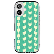 Floral 08 Tough Cases For Apple iPhone (17, 16, 15, 14, 13, 12, 11, X, SE, 8, 7/ Air, Plus, Pro, Max, Mini, XR, XS), Print in USA