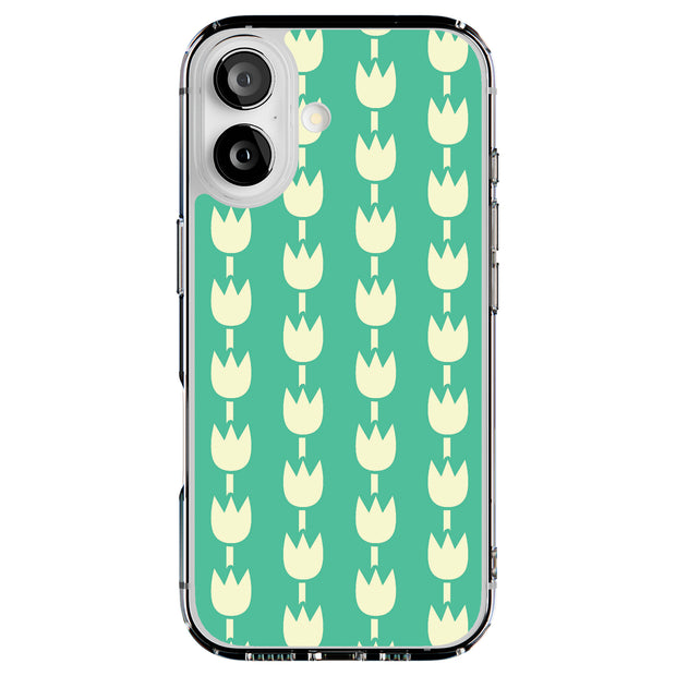 Floral 08 Tough Cases For Apple iPhone (17, 16, 15, 14, 13, 12, 11, X, SE, 8, 7/ Air, Plus, Pro, Max, Mini, XR, XS), Print in USA