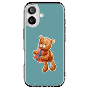 Gift Teddy Bear Tough Cases For Apple iPhone (17, 16, 15, 14, 13, 12, 11, X, SE, 8, 7/ Air, Plus, Pro, Max, Mini, XR, XS), Print in USA