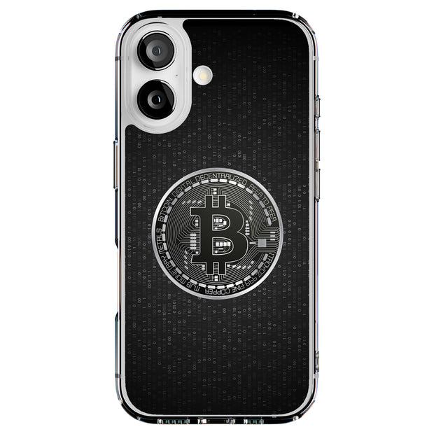 Bitcoin Crypto1 Tough Cases For Apple iPhone (17, 16, 15, 14, 13, 12, 11, X, SE, 8, 7/ Air, Plus, Pro, Max, Mini, XR, XS), Print in USA