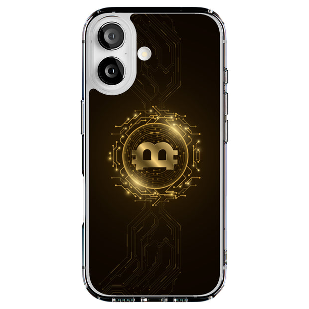 Bitcoin Crypto8 Tough Cases For Apple iPhone (17, 16, 15, 14, 13, 12, 11, X, SE, 8, 7/ Air, Plus, Pro, Max, Mini, XR, XS), Print in USA