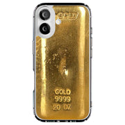 Gold Bar 3 Tough Cases For Apple iPhone (17, 16, 15, 14, 13, 12, 11, X, SE, 8, 7/ Air, Plus, Pro, Max, Mini, XR, XS), Print in USA
