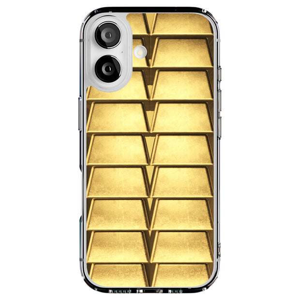 Gold Bar 4 Tough Cases For Apple iPhone (17, 16, 15, 14, 13, 12, 11, X, SE, 8, 7/ Air, Plus, Pro, Max, Mini, XR, XS), Print in USA