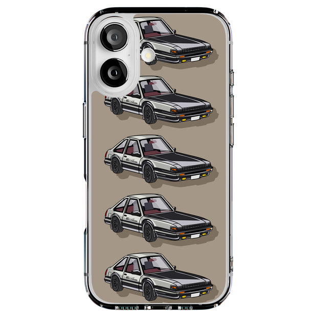 Toyota AE86 Tough Cases For Apple iPhone (17, 16, 15, 14, 13, 12, 11, X, SE, 8, 7/ Air, Plus, Pro, Max, Mini, XR, XS), Print in USA