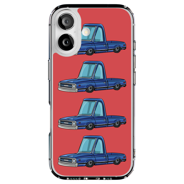 Pickup Truck Tough Cases For Apple iPhone (17, 16, 15, 14, 13, 12, 11, X, SE, 8, 7/ Air, Plus, Pro, Max, Mini, XR, XS), Print in USA