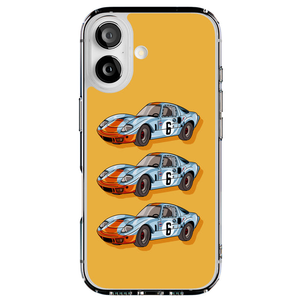 GT40 Muscle Tough Cases For Apple iPhone (17, 16, 15, 14, 13, 12, 11, X, SE, 8, 7/ Air, Plus, Pro, Max, Mini, XR, XS), Print in USA
