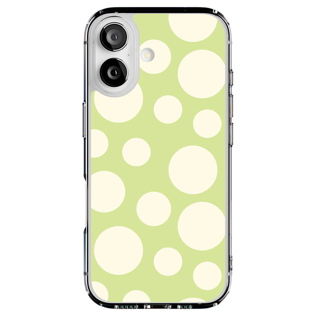 Circle Dots Tough Cases For Apple iPhone (17, 16, 15, 14, 13, 12, 11, X, SE, 8, 7/ Air, Plus, Pro, Max, Mini, XR, XS), Print in USA