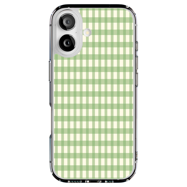 Green Lines Tough Cases For Apple iPhone (17, 16, 15, 14, 13, 12, 11, X, SE, 8, 7/ Air, Plus, Pro, Max, Mini, XR, XS), Print in USA