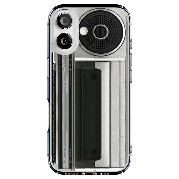 Vintage Radio 2 Tough Cases For Apple iPhone (17, 16, 15, 14, 13, 12, 11, X, SE, 8, 7/ Air, Plus, Pro, Max, Mini, XR, XS), Print in USA