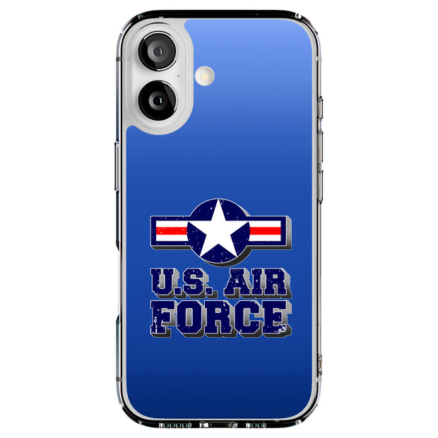US Air Force 1 Tough Cases For Apple iPhone (17, 16, 15, 14, 13, 12, 11, X, SE, 8, 7/ Air, Plus, Pro, Max, Mini, XR, XS), Print in USA