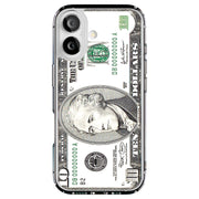 10 Dollars Bill Tough Cases For Apple iPhone (17, 16, 15, 14, 13, 12, 11, X, SE, 8, 7/ Air, Plus, Pro, Max, Mini, XR, XS), Print in USA