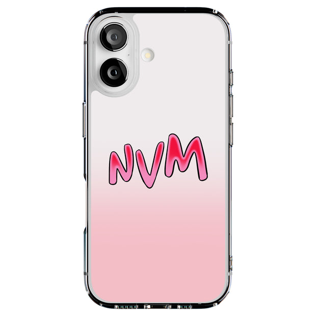 NVM never mind Tough Cases For Apple iPhone (17, 16, 15, 14, 13, 12, 11, X, SE, 8, 7/ Air, Plus, Pro, Max, Mini, XR, XS), Print in USA