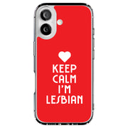 Keep Calm LGBT Tough Cases For Apple iPhone (17, 16, 15, 14, 13, 12, 11, X, SE, 8, 7/ Air, Plus, Pro, Max, Mini, XR, XS), Print in USA