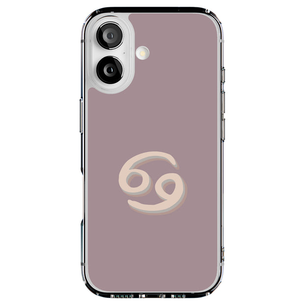 Cancer Zodiac Tough Cases For Apple iPhone (17, 16, 15, 14, 13, 12, 11, X, SE, 8, 7/ Air, Plus, Pro, Max, Mini, XR, XS), Print in USA