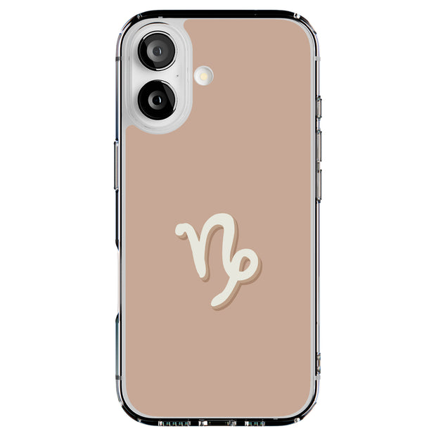 Capricorn Signs Tough Cases For Apple iPhone (17, 16, 15, 14, 13, 12, 11, X, SE, 8, 7/ Air, Plus, Pro, Max, Mini, XR, XS), Print in USA