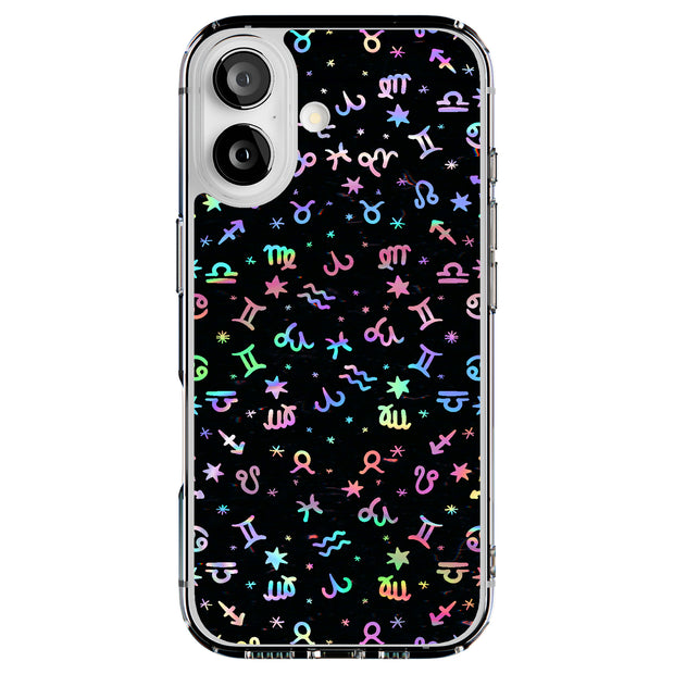 Astrology Signs Tough Cases For Apple iPhone (17, 16, 15, 14, 13, 12, 11, X, SE, 8, 7/ Air, Plus, Pro, Max, Mini, XR, XS), Print in USA