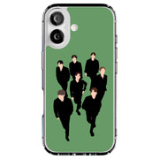 BTS Bangtan 14 Tough Cases For Apple iPhone (17, 16, 15, 14, 13, 12, 11, X, SE, 8, 7/ Air, Plus, Pro, Max, Mini, XR, XS), Print in USA