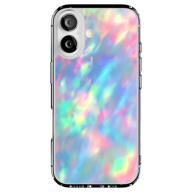 Opal Marble 1 Tough Cases For Apple iPhone (17, 16, 15, 14, 13, 12, 11, X, SE, 8, 7/ Air, Plus, Pro, Max, Mini, XR, XS), Print in USA