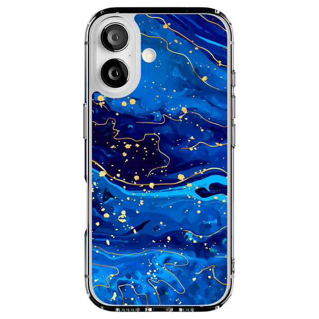 Opal Marble 2 Tough Cases For Apple iPhone (17, 16, 15, 14, 13, 12, 11, X, SE, 8, 7/ Air, Plus, Pro, Max, Mini, XR, XS), Print in USA