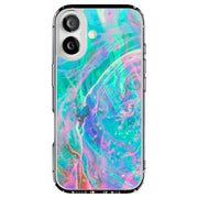 Opal Marble 6 Tough Cases For Apple iPhone (17, 16, 15, 14, 13, 12, 11, X, SE, 8, 7/ Air, Plus, Pro, Max, Mini, XR, XS), Print in USA