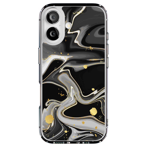 Opal Marble 14 Tough Cases For Apple iPhone (17, 16, 15, 14, 13, 12, 11, X, SE, 8, 7/ Air, Plus, Pro, Max, Mini, XR, XS), Print in USA